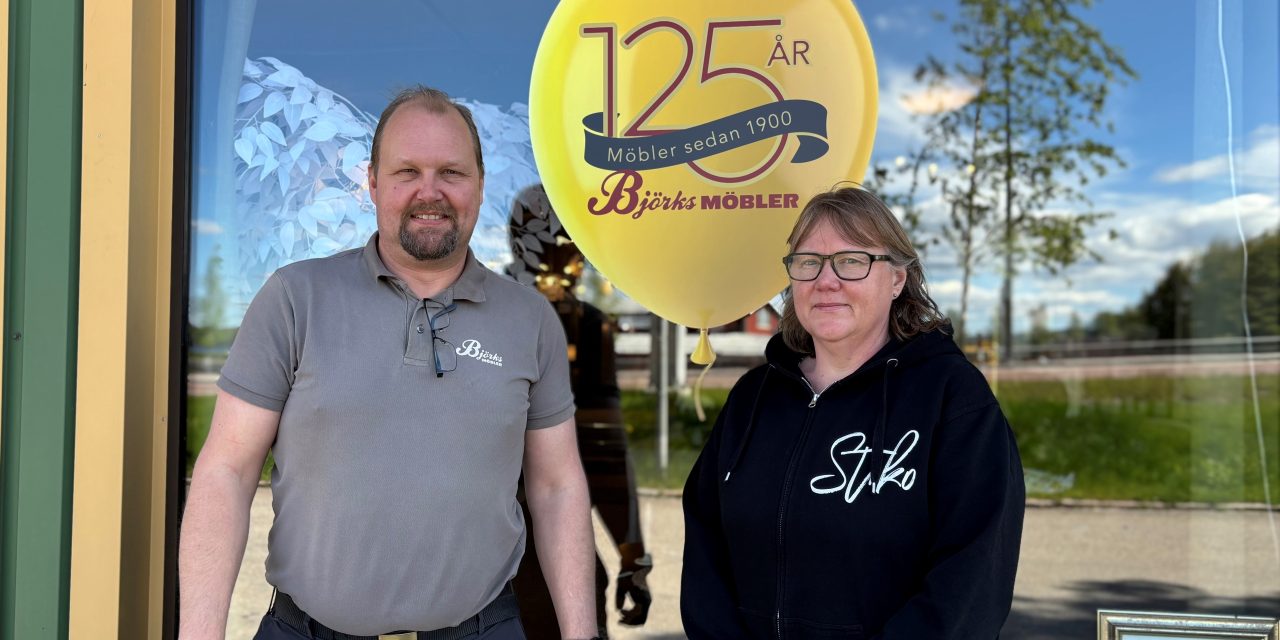 GULDKLOCKAN: BJÖRKS MÖBLER – En butik med anor